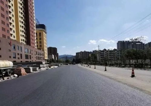 重磅 黃沙橋棚改基礎(chǔ)配套設(shè)施道路工程瀝青路面全線貫通